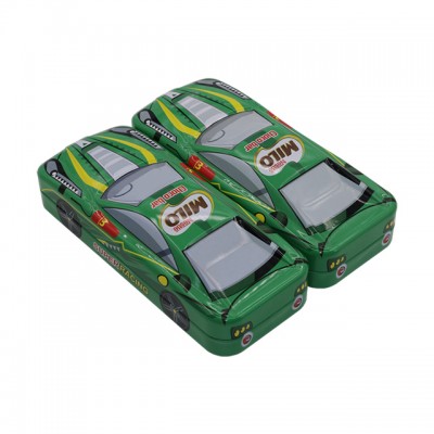 print car shape pencil tin box