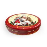 christmas cookie tin box