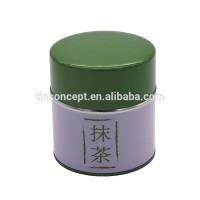 Modern Design 84*93Mm Plug Lid Round Tea Tin Box